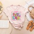 Preppy Third Grade Back To School Teacher Girl Kid Women's Heather T-Shirt Heather Peach Preppy Third Grade Back To School Teacher Girl Kid Women's Heather T-Shirt Heather Peach
