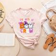 Preschool Boo Crew Preschool Halloween Costume Teacher Kid Women's Heather T-Shirt Heather Peach Preschool Boo Crew Preschool Halloween Costume Teacher Kid Women's Heather T-Shirt Heather Peach