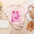 In My Preschool Era Teachers Women Back To School Kids Girls Women's Heather T-Shirt Heather Peach