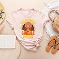 Preschool Gobble Squad Cute Turkey Thanksgiving Teacher Women's Heather T-Shirt Heather Peach Preschool Gobble Squad Cute Turkey Thanksgiving Teacher Women's Heather T-Shirt Heather Peach