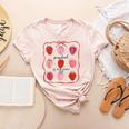 Preschool Is My Jam Strawberry Teacher First Day Of School Women's Heather T-Shirt Heather Peach Preschool Is My Jam Strawberry Teacher First Day Of School Women's Heather T-Shirt Heather Peach