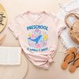 Preschool Is Whale-y Great Preschool Teacher Women's Heather T-Shirt Heather Peach