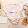 I Promise To Teach Love LGBT-Q Pride Proud Ally Teacher Women's Heather T-Shirt Heather Peach I Promise To Teach Love LGBT-Q Pride Proud Ally Teacher Women's Heather T-Shirt Heather Peach