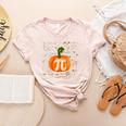 Pumpkin Pi Math Teacher Halloween Pumpkin Pi Women's Heather T-Shirt Heather Peach