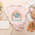 Rainbow AAC Awareness Month SPED Teacher SLP Communication Women's Heather T-Shirt Heather Peach Rainbow AAC Awareness Month SPED Teacher SLP Communication Women's Heather T-Shirt Heather Peach