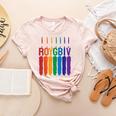 Rainbow Roygbiv Kids Artist Costume Art Teacher Women's Heather T-Shirt Heather Peach Rainbow Roygbiv Kids Artist Costume Art Teacher Women's Heather T-Shirt Heather Peach