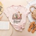 Retired 2025 A New Chapter Begins Retirement Teacher Book Women's Heather T-Shirt Heather Peach Retired 2025 A New Chapter Begins Retirement Teacher Book Women's Heather T-Shirt Heather Peach