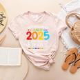 Retirement Class Of 2025 Teacher Countdown Loading Teacher Women's Heather T-Shirt Heather Peach