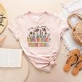 Retro Floral Assistant Principal Shirt For Teachers Day Women's Heather T-Shirt Heather Peach