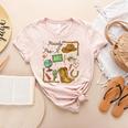 Retro Howdy Pre-K Back To School Western Teacher Women's Heather T-Shirt Heather Peach Retro Howdy Pre-K Back To School Western Teacher Women's Heather T-Shirt Heather Peach