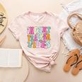 Retro Infant Teacher Vibes Women Daycare Teacher Women's Heather T-Shirt Heather Peach Retro Infant Teacher Vibes Women Daycare Teacher Women's Heather T-Shirt Heather Peach