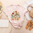 Retro Instructional Assistant Wildflowers Teacher Aide Women's Heather T-Shirt Heather Peach Retro Instructional Assistant Wildflowers Teacher Aide Women's Heather T-Shirt Heather Peach