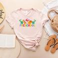 Retro Preschool Cute Dinosaur Preschool Teacher Kids Boys Women's Heather T-Shirt Heather Peach Retro Preschool Cute Dinosaur Preschool Teacher Kids Boys Women's Heather T-Shirt Heather Peach