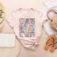 Retro In My PTO Mom Era Parent Organization Team Teacher Women's Heather T-Shirt Heather Peach