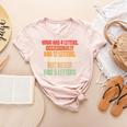 Riddle Wordplay Joke For Grammar Nerds And Teachers Women's Heather T-Shirt Heather Peach Riddle Wordplay Joke For Grammar Nerds And Teachers Women's Heather T-Shirt Heather Peach