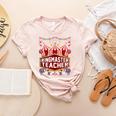 Ringmaster Teacher Costume – Carnival Birthday Style Women's Heather T-Shirt Heather Peach Ringmaster Teacher Costume – Carnival Birthday Style Women's Heather T-Shirt Heather Peach