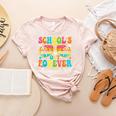 School's Out Forever Retirement 2026 Retro Retired Teacher Women's Heather T-Shirt Heather Peach School's Out Forever Retirement 2026 Retro Retired Teacher Women's Heather T-Shirt Heather Peach