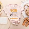 Science Physicist Chemist Teacher Vintage Women's Heather T-Shirt Heather Peach