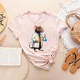 Science Rat Lab Science Scientist Mouse Teacher Chemistry Women's Heather T-Shirt Heather Peach Science Rat Lab Science Scientist Mouse Teacher Chemistry Women's Heather T-Shirt Heather Peach