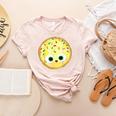 The Smart Cookie Good Egg Teacher Halloween Costume Food Women's Heather T-Shirt Heather Peach