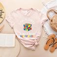 I Solve Cubes Speed Cubing Vintage Youth Math Teacher Women's Heather T-Shirt Heather Peach I Solve Cubes Speed Cubing Vintage Youth Math Teacher Women's Heather T-Shirt Heather Peach
