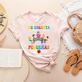 Spanish Teacher Bilingual Teacher Maestra Maestras Women's Heather T-Shirt Heather Peach Spanish Teacher Bilingual Teacher Maestra Maestras Women's Heather T-Shirt Heather Peach