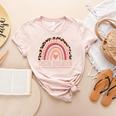 Special Education Shirt Teacher SPED Leopard Boho Rainbow Women's Heather T-Shirt Heather Peach Special Education Shirt Teacher SPED Leopard Boho Rainbow Women's Heather T-Shirt Heather Peach
