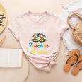 Special Teacher To Hear Child Cant Say Autism Awareness Sped Women's Heather T-Shirt Heather Peach