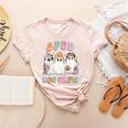 SPED Boo Crew Halloween Floral Ghost Special Ed SPED Teacher For Men Women Kids Women's Heather T-Shirt Heather Peach