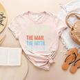 Substitute Teacher Man The Myth The Legend Appreciation Day Women's Heather T-Shirt Heather Peach Substitute Teacher Man The Myth The Legend Appreciation Day Women's Heather T-Shirt Heather Peach
