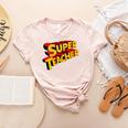 Super Teacher SuperTeacher Women's Heather T-Shirt Heather Peach Super Teacher SuperTeacher Women's Heather T-Shirt Heather Peach