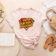 Super Teacher's Assistant Educational Superhero Women's Heather T-Shirt Heather Peach Super Teacher's Assistant Educational Superhero Women's Heather T-Shirt Heather Peach
