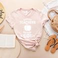 Support Teachers Support Kids Teacher Red For Ed 2019 Women's Heather T-Shirt Heather Peach