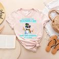 Surviving The Teacher Life Pjs Pajamas Christmas Xmas Teache Women's Heather T-Shirt Heather Peach