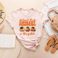 I Teach The Cutest Pumpkins Halloween Teacher Cat Lover Women's Heather T-Shirt Heather Peach I Teach The Cutest Pumpkins Halloween Teacher Cat Lover Women's Heather T-Shirt Heather Peach