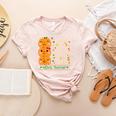 I Teach The Cutest Pumpkins In The Patch Infant Teacher Women's Heather T-Shirt Heather Peach I Teach The Cutest Pumpkins In The Patch Infant Teacher Women's Heather T-Shirt Heather Peach