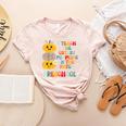 I Teach The Cutest Pumpkins Preschool Teacher Halloween Women's Heather T-Shirt Heather Peach I Teach The Cutest Pumpkins Preschool Teacher Halloween Women's Heather T-Shirt Heather Peach