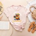 I Teach The Sweetest Duckies Teacher Rubber Duck Teaching Women's Heather T-Shirt Heather Peach I Teach The Sweetest Duckies Teacher Rubber Duck Teaching Women's Heather T-Shirt Heather Peach