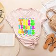 This Teacher 80s 90s Teachers's Day Glows Last Day Of School Women's Heather T-Shirt Heather Peach This Teacher 80s 90s Teachers's Day Glows Last Day Of School Women's Heather T-Shirt Heather Peach