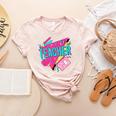 Teacher 90s Retro Colorful Teacher Of The 90s Back To School Women's Heather T-Shirt Heather Peach Teacher 90s Retro Colorful Teacher Of The 90s Back To School Women's Heather T-Shirt Heather Peach