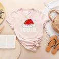 Teacher Aide Christmas Women Family Matching Group Xmas Women's Heather T-Shirt Heather Peach Teacher Aide Christmas Women Family Matching Group Xmas Women's Heather T-Shirt Heather Peach