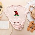 Teacher Gnome Xmas Family Matching Plaid Christmas Gnomes Women's Heather T-Shirt Heather Peach Teacher Gnome Xmas Family Matching Plaid Christmas Gnomes Women's Heather T-Shirt Heather Peach