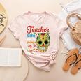 Teacher Life Got Me Feeling Un Poco Loco Women's Heather T-Shirt Heather Peach Teacher Life Got Me Feeling Un Poco Loco Women's Heather T-Shirt Heather Peach