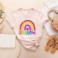 Teacher You Are a Rainbow Of Possibilities Funny Women's Heather T-Shirt Heather Peach Teacher You Are a Rainbow Of Possibilities Funny Women's Heather T-Shirt Heather Peach