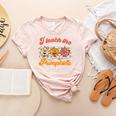 Teacher I Teach The Cutest Pumpkins In The Patch Fall Autumn Women's Heather T-Shirt Heather Peach Teacher I Teach The Cutest Pumpkins In The Patch Fall Autumn Women's Heather T-Shirt Heather Peach
