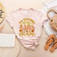 All Teachers Love Brains School Halloween Costume Women's Heather T-Shirt Heather Peach All Teachers Love Brains School Halloween Costume Women's Heather T-Shirt Heather Peach