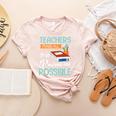 Teachers Make All Other Professions Possible Back To School For Men Women Women's Heather T-Shirt Heather Peach Teachers Make All Other Professions Possible Back To School For Men Women Women's Heather T-Shirt Heather Peach