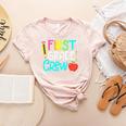 Team 1st Grade Crew Back To School 1st Grade Teacher Kids Women's Heather T-Shirt Heather Peach Team 1st Grade Crew Back To School 1st Grade Teacher Kids Women's Heather T-Shirt Heather Peach