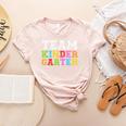 Team Kindergarten Shirt Boy Girl Teacher Graduation Women's Heather T-Shirt Heather Peach Team Kindergarten Shirt Boy Girl Teacher Graduation Women's Heather T-Shirt Heather Peach