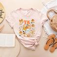 Team TK Crew Preppy Coquette Bow Pumpkin Fall TK Teacher Women's Heather T-Shirt Heather Peach Team TK Crew Preppy Coquette Bow Pumpkin Fall TK Teacher Women's Heather T-Shirt Heather Peach